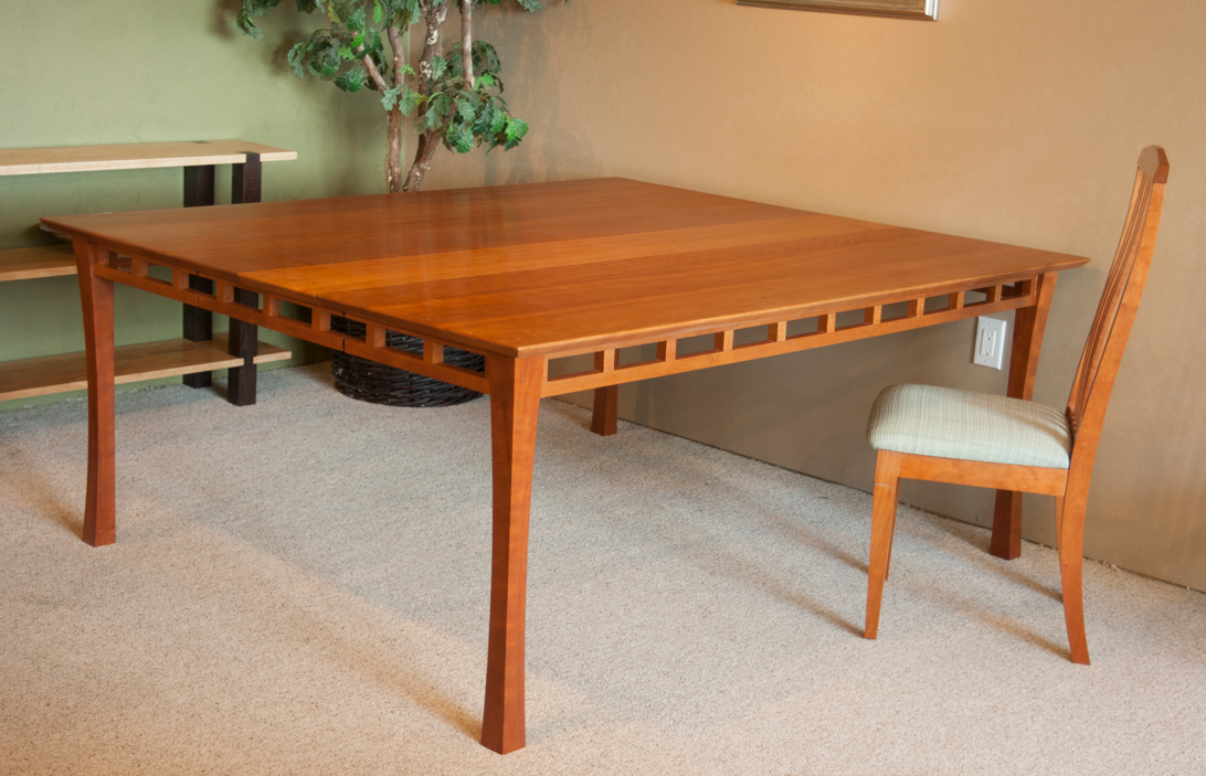 Brunswick dining table, cherry