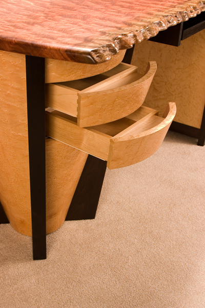Detail of custom drawers