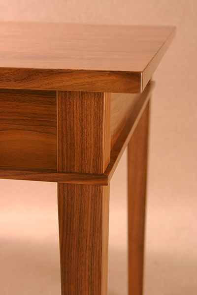 Canterbury office desk, detail
